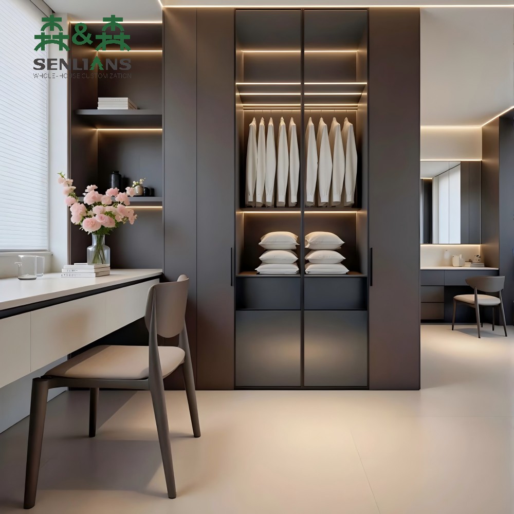 SSLS Luxurious Italian Design Eco-Friendly Corner Portable Wardrobe Clothes Storage Frame Pole System Bedroom Living Room Hotel