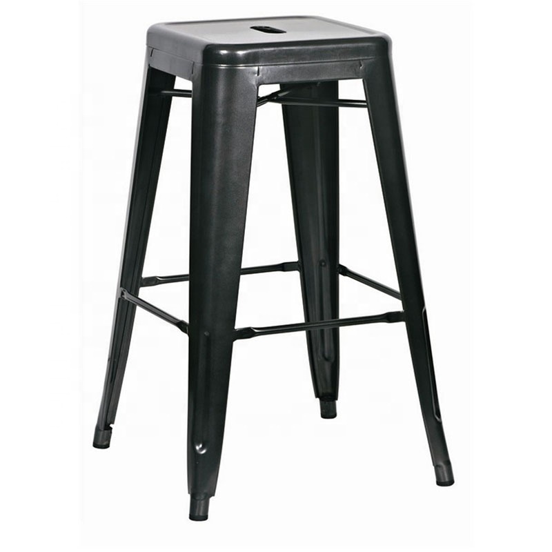 Metal stacking bar stool with cheap price