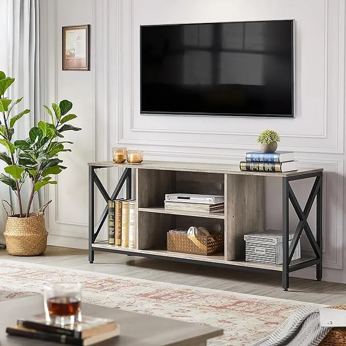 Media TV Console for Living Room - Storage Space