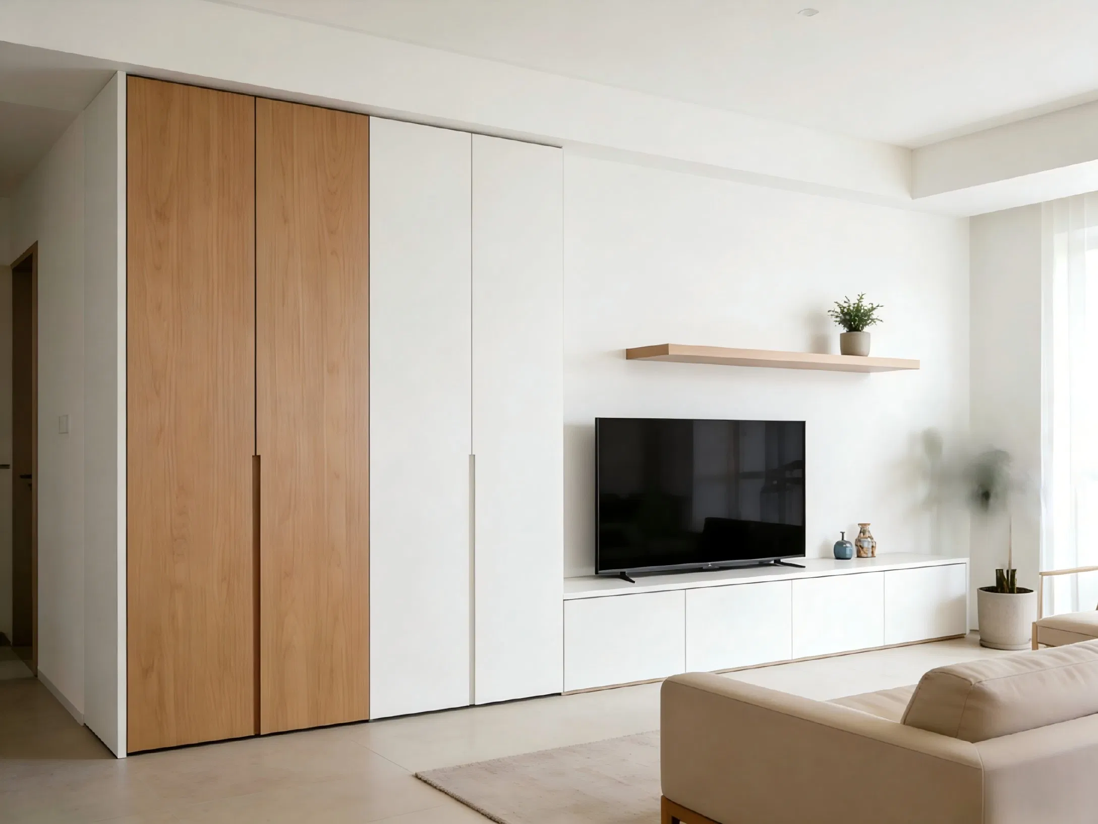 Project Based TV Cabinet Media Console for Large Scale Developments