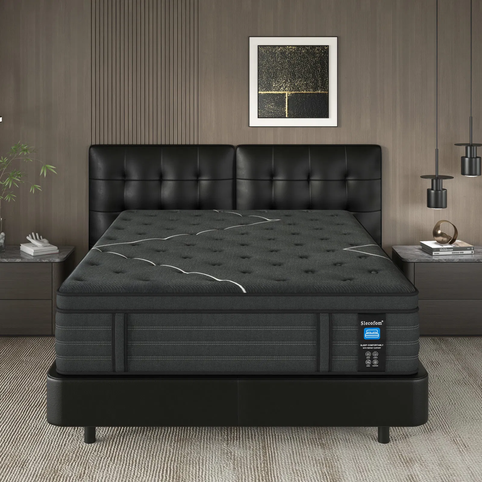 Premium Modern Memory Foam &amp; Pocket Spring Mattress for Deep Sleep