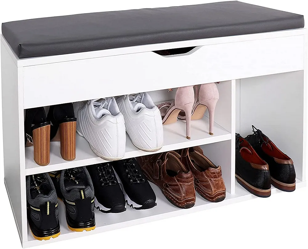 Stylish Outdoor Shoe Storage Bench for Entryway Clutter-Free Organization