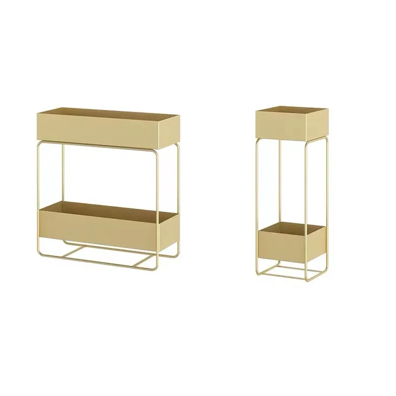 Modern Nordic Iron Bookshelf Display Stand detail view 7