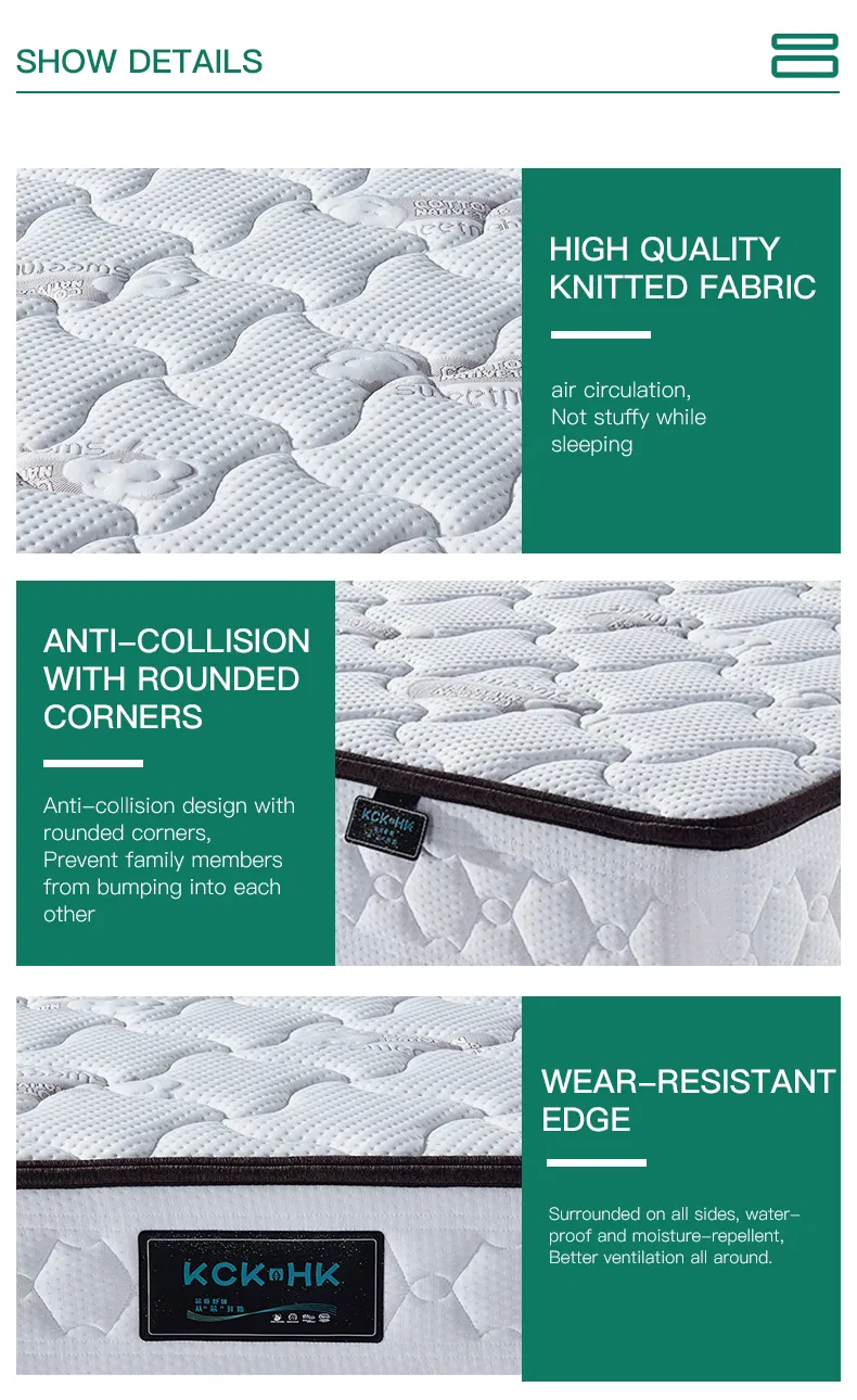 Wholesale Hot Sale Customized Bonnell Spring Mattress with Zipper