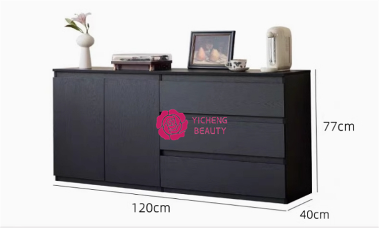 Black Drawer Storage Dresser 9