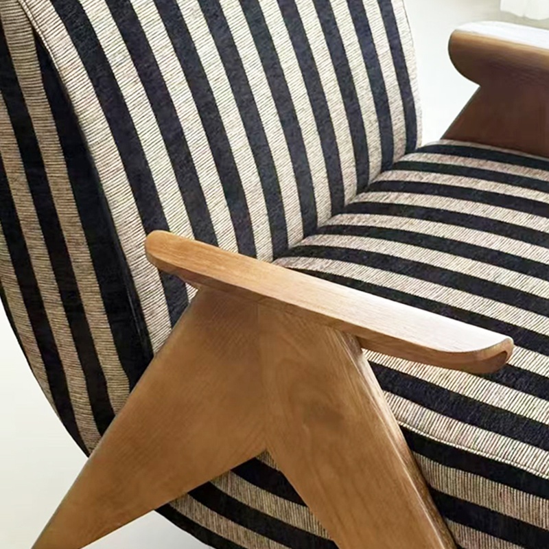 Modern Nordic Single Armchair In The Hotel Restaurant Mid Century Modern chair Leisure Sofa chair Furniture Living Room Set