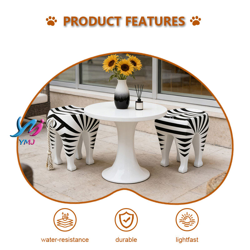 Fiberglass Stool Side View