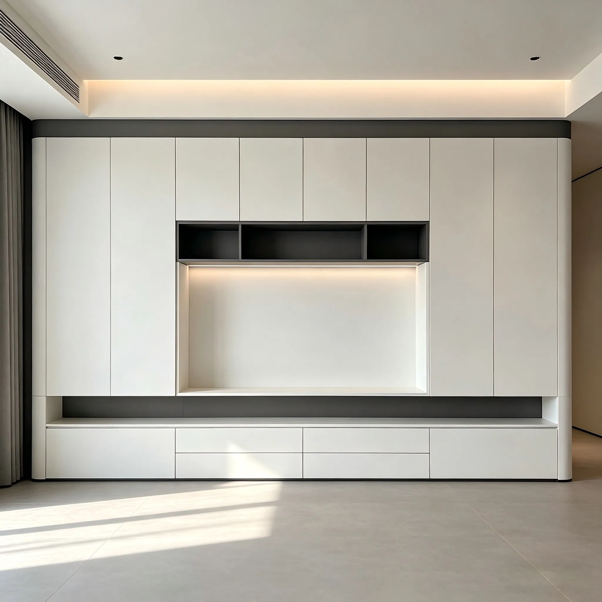 Study, Office Wall-Mounted Anbangni / OEM Brand Available Custom Size Support Media Console