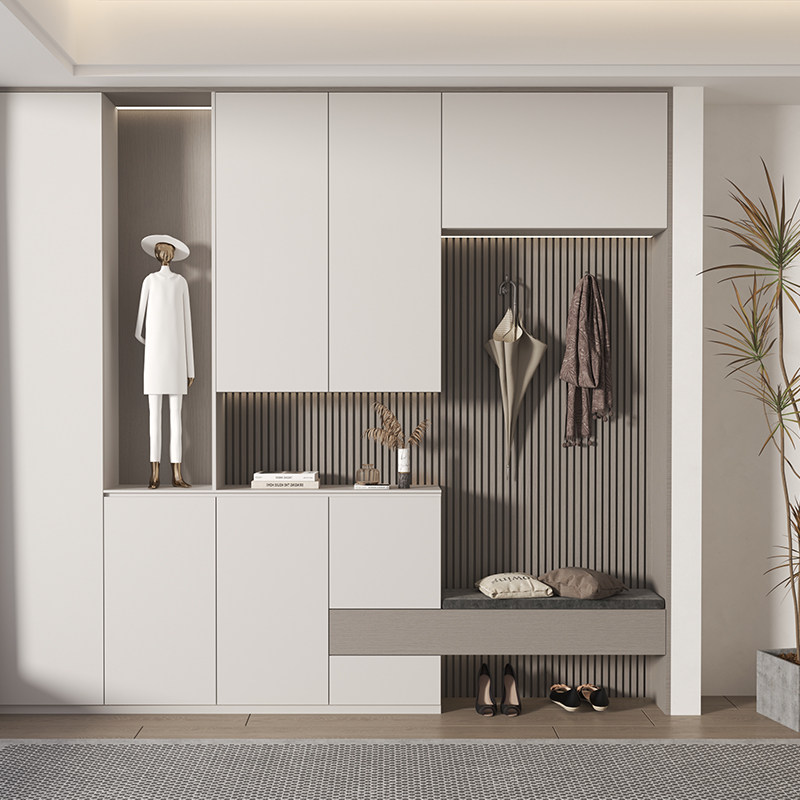 Baby Rabbit ENF-Grade Shunxin Wood Board Wardrobe Aldehyde-Removing Antibacterial Features-Mixed-Style Home Furniture Bedroom