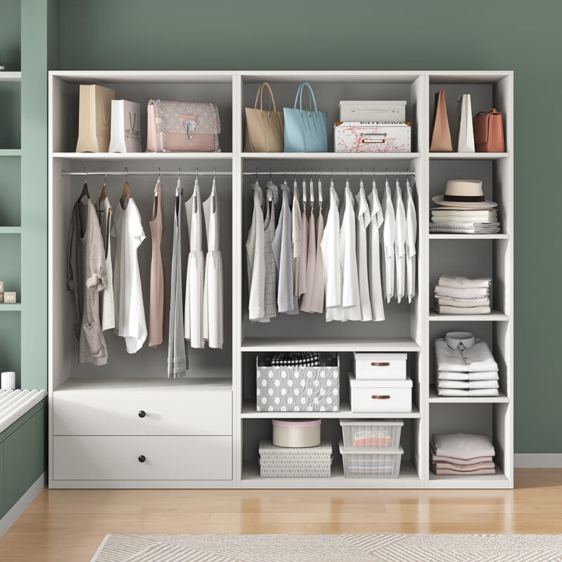 High Quality Bedroom Clothes Closet Home Furniture Wardrobe Cabinet