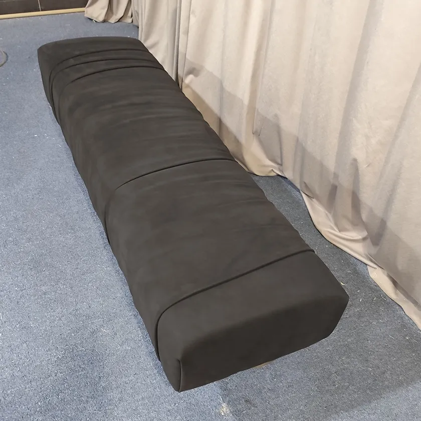 Minimalist Black Entryway Bench