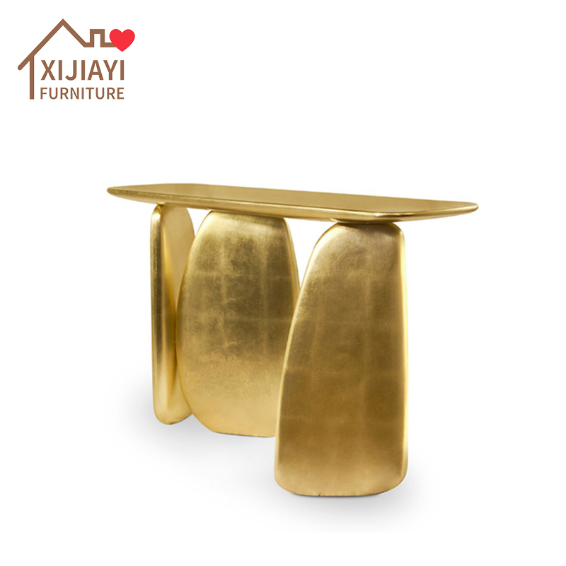Xijiayi Luxurious Unique Lobby Console Table for a Creative and Artistic Vibe.