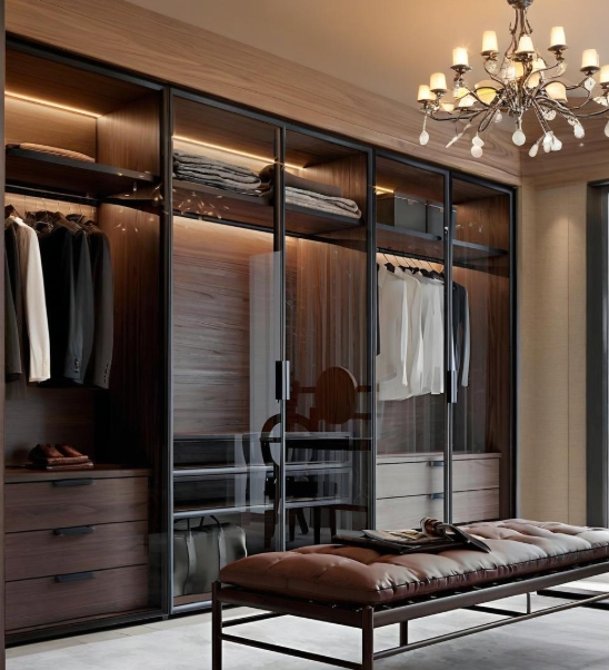 Glass door Closets