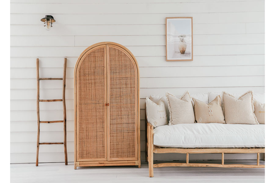 Rattan Cabinet View 2