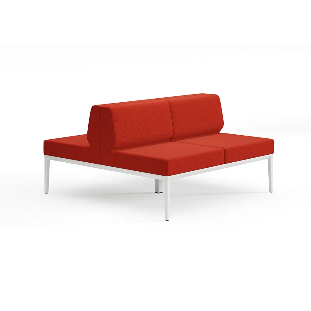 High Quality Commercial Furniture Reception Lounge Comfortable Corner Office Sofas Durable Sectional Fabric Sofa Set