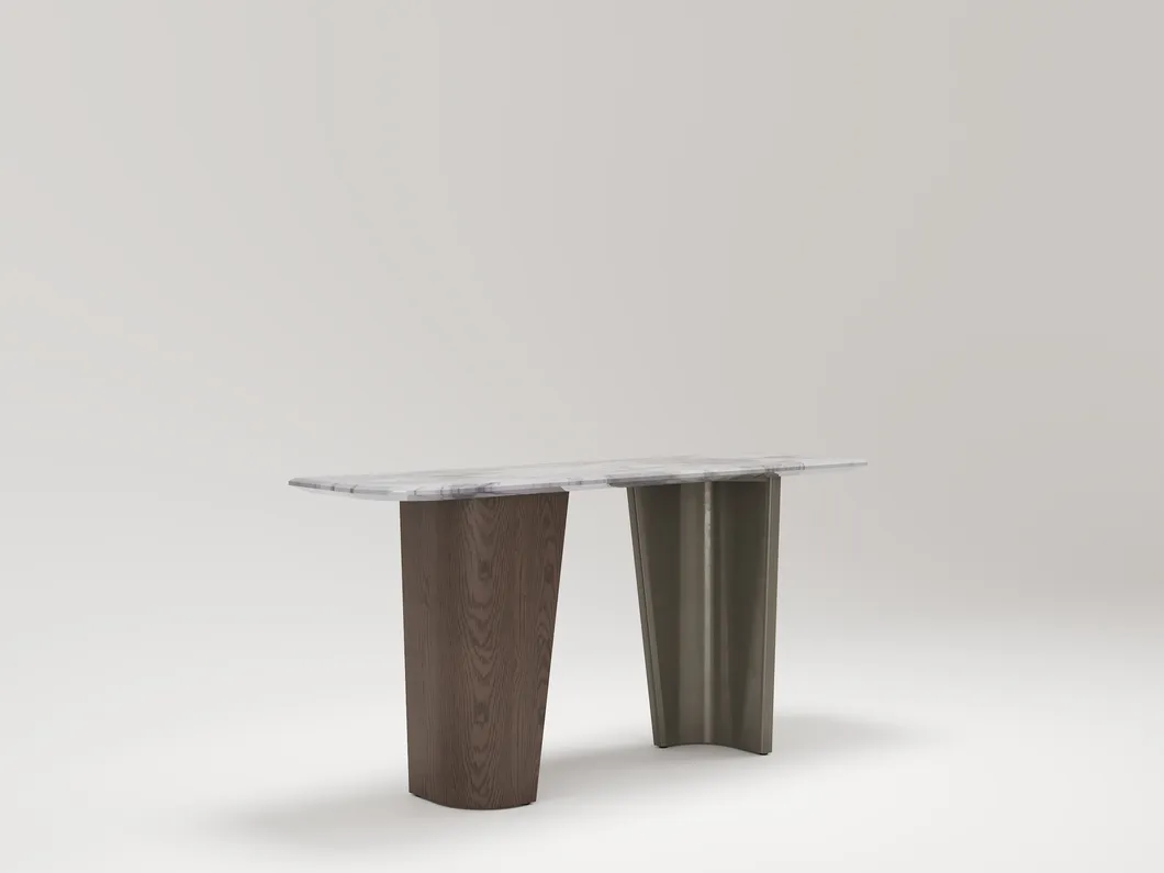 Living Room Luxury Hotel Wooden Marble Best Quality Designer Console Table