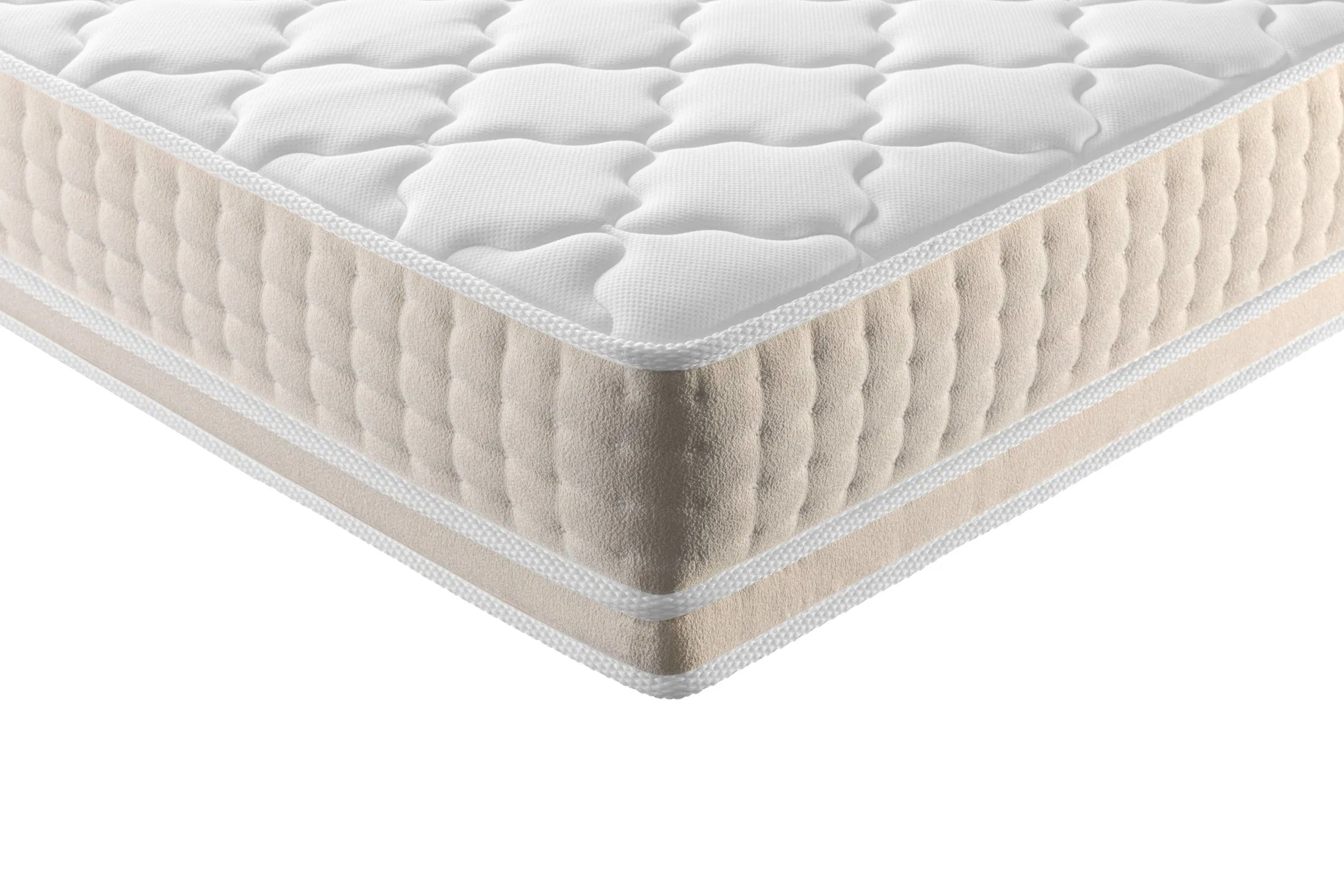 Low Price Resilient Breathable Sleeping Comfort Spring Rolled Mattress for Hotel