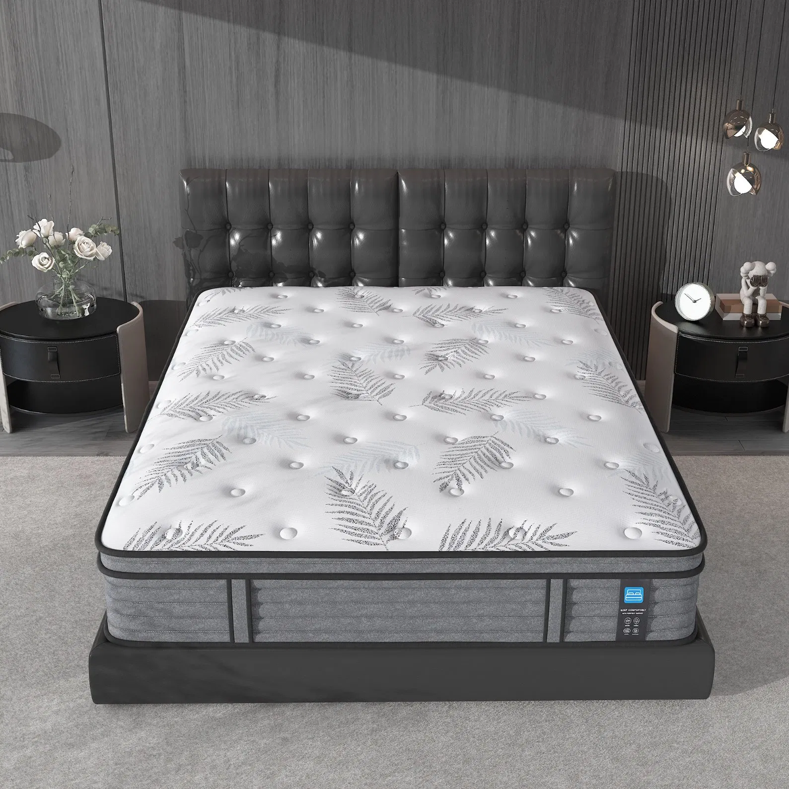 Luxury Quilted Pocket Spring Mattress with Superior Support System