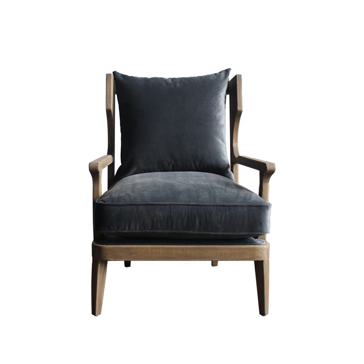 Luxury High-end Customize Furniture Wood Accent Chair Modern