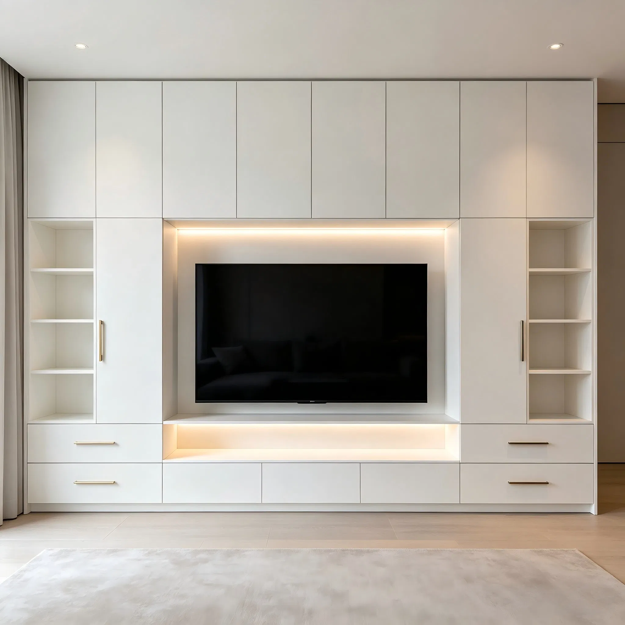 Study, Office Wall-Mounted Anbangni / OEM Brand Available Custom Size Support Media Console