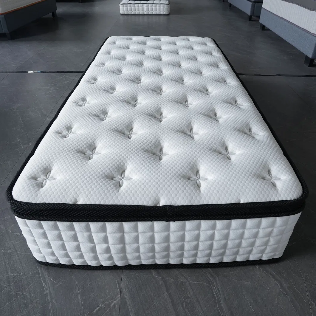 Soft and Comfortable Freestanding Spring Condensing Foam Coil Spring Five-Star Mattress