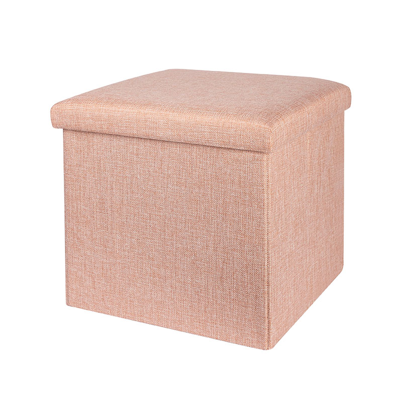 Durable Storage Foldable Ottoman Storage Stool Storage Box Chair Living Room Space Saving Chair Stools Ottoman Pouf
