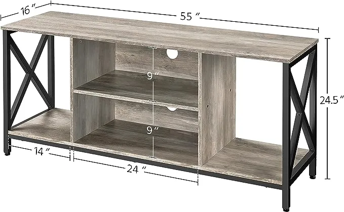 Media TV Console for Living Room - Structural Specs