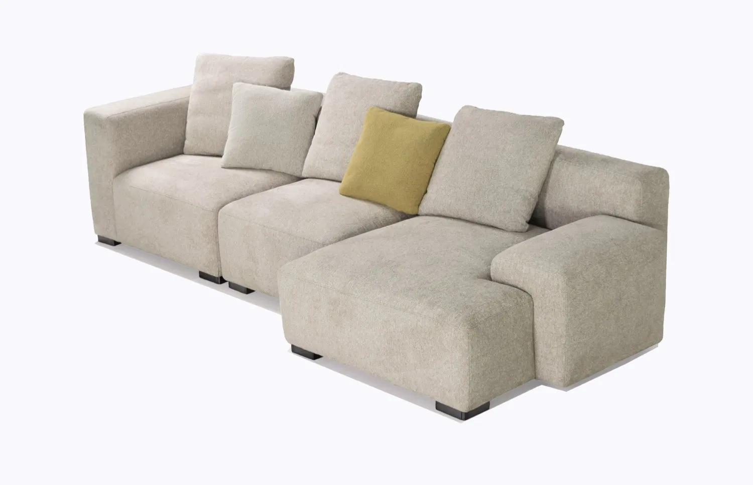 Best Commercial Modern Sectional Fabric Sofa for Villas