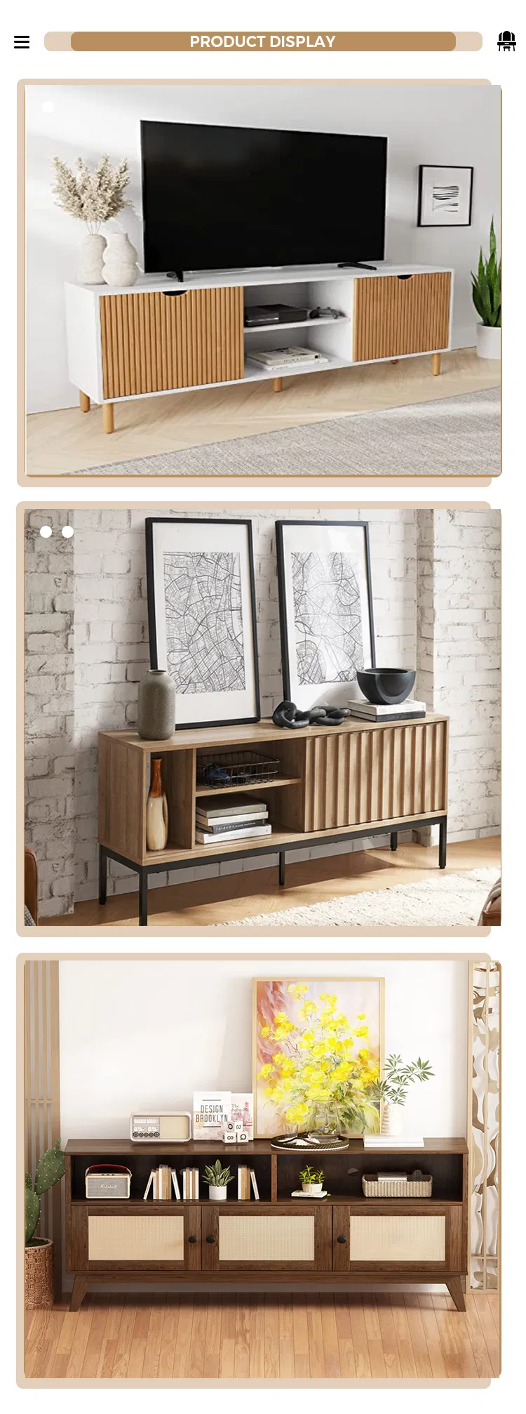 Detailed TV Stand Dimensions and Specifications