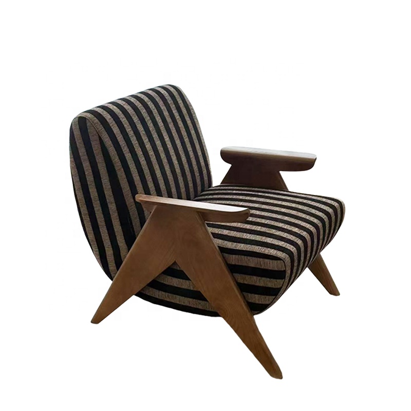 Modern Nordic Single Armchair In The Hotel Restaurant Mid Century Modern chair Leisure Sofa chair Furniture Living Room Set