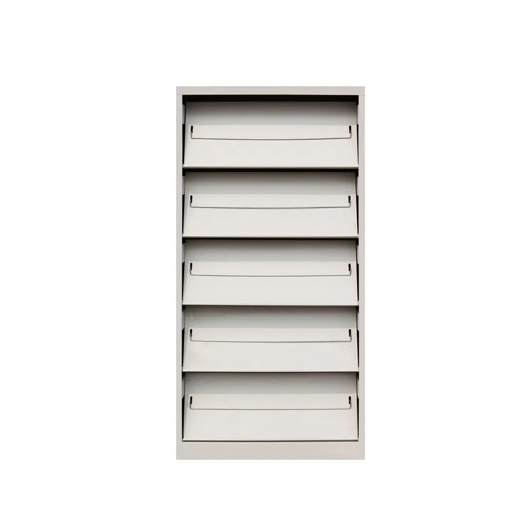 Display Stand Metal Newspaper Shelf Steel Book Storage Rack