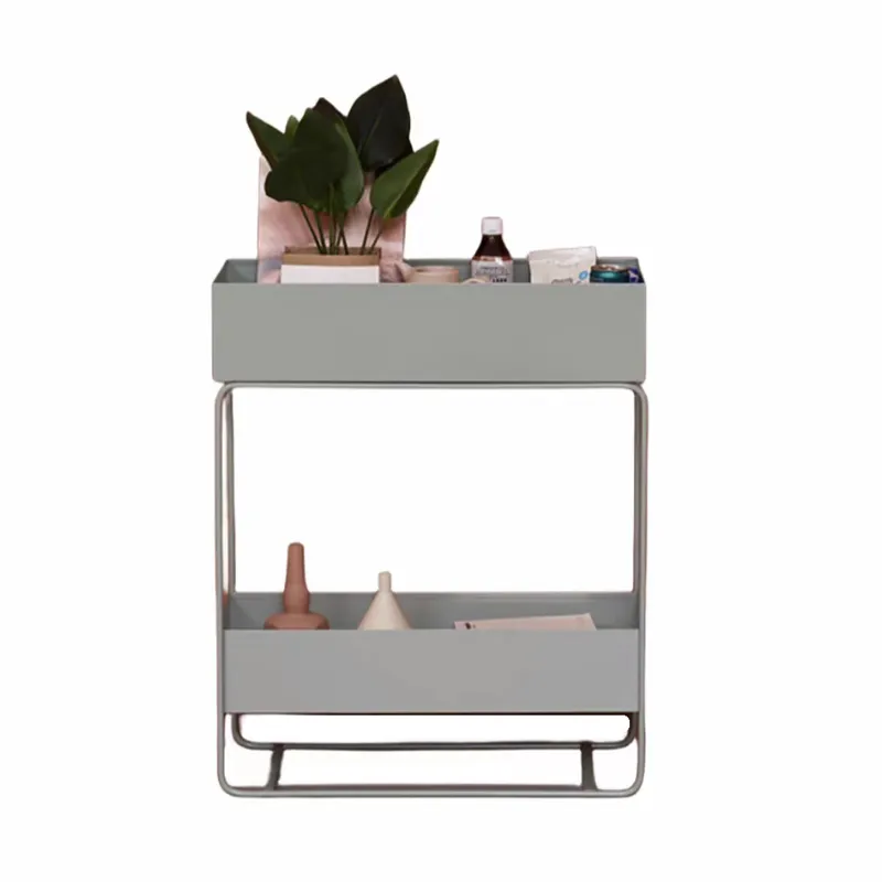 Modern Nordic Iron Bookshelf Display Stand detail view 4