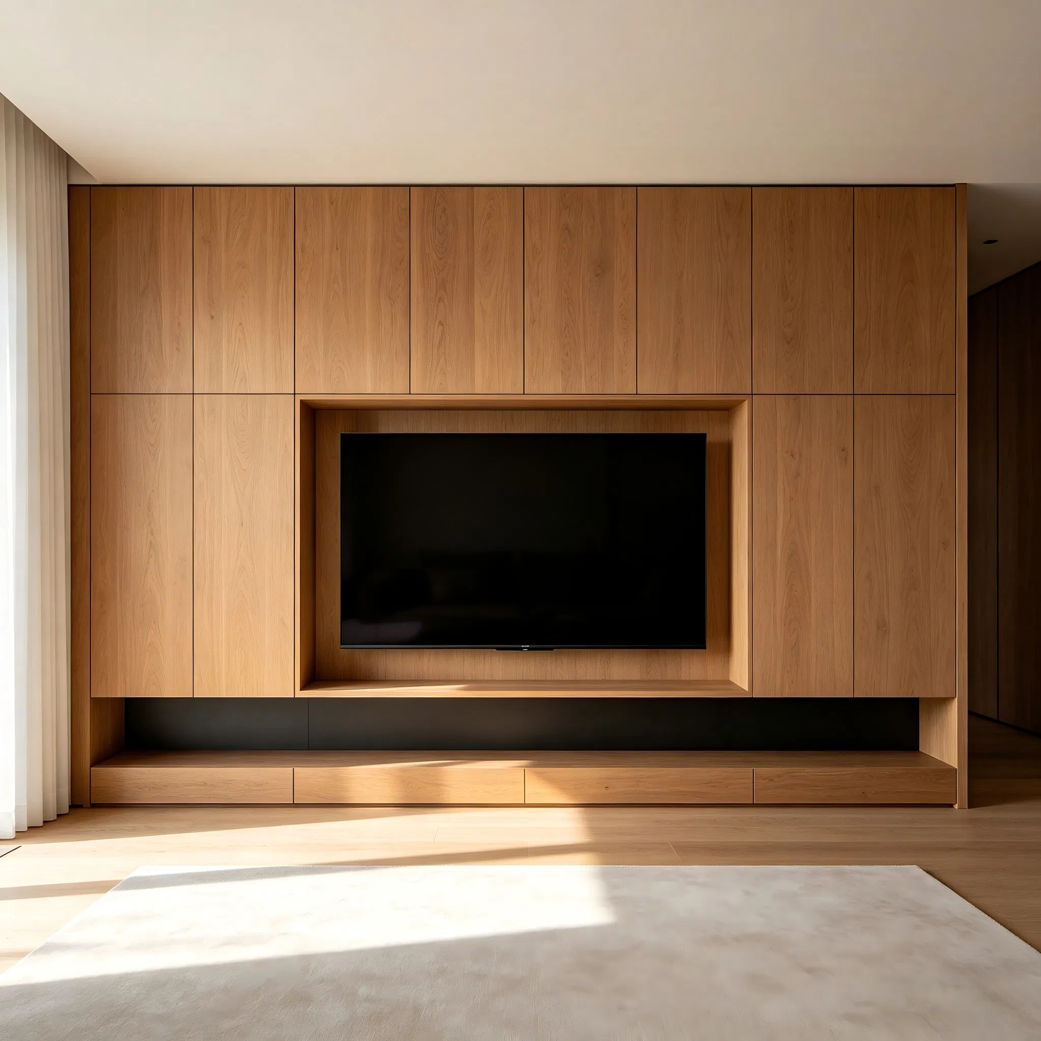 Modern Wholesale Anbangni / OEM Brand Available Wall Mounted Installation Media Console