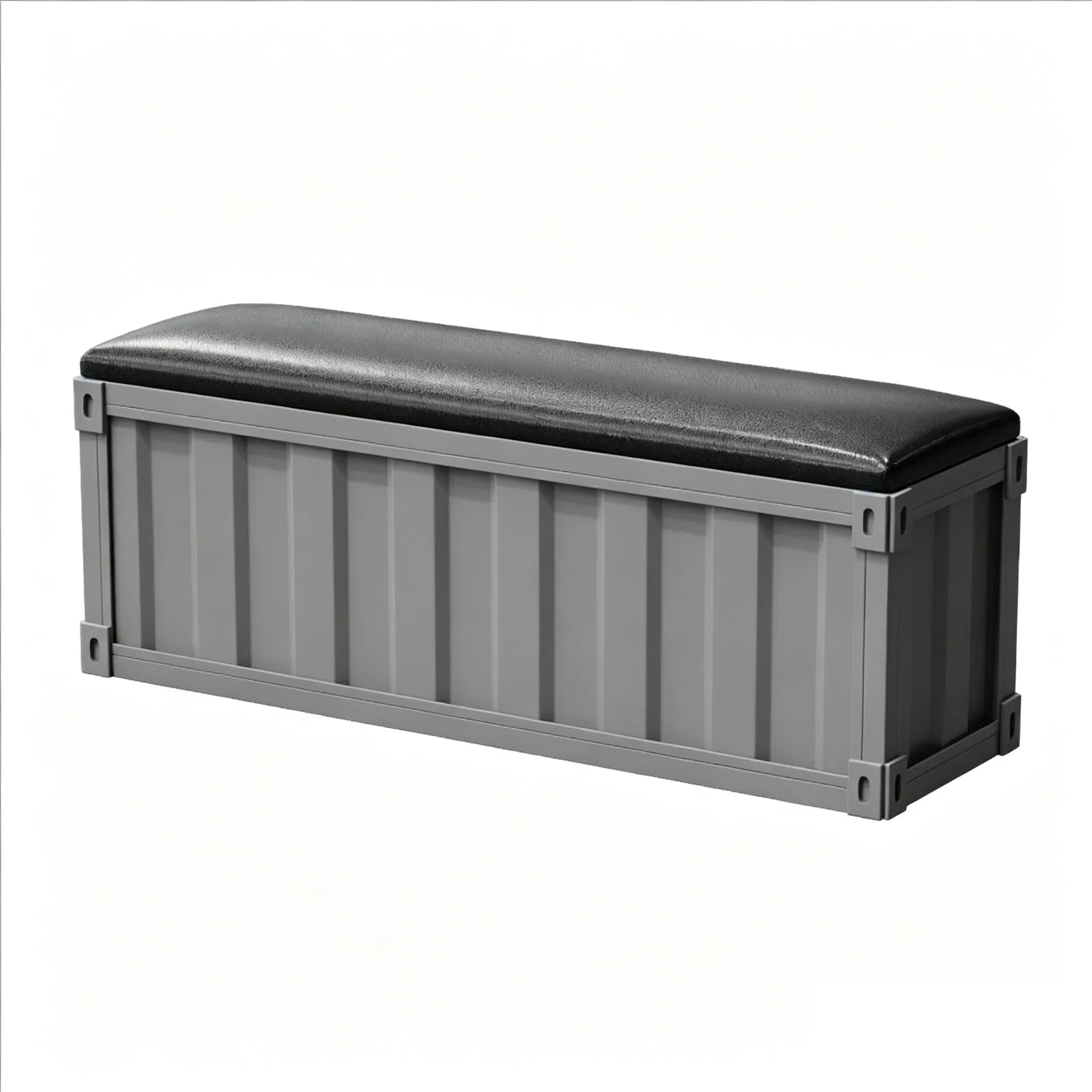 Industrial Style Home Entryway Shoe Bench with Soft Iron Seat and Storage for Hallway Sofa for Apartment or Hotel