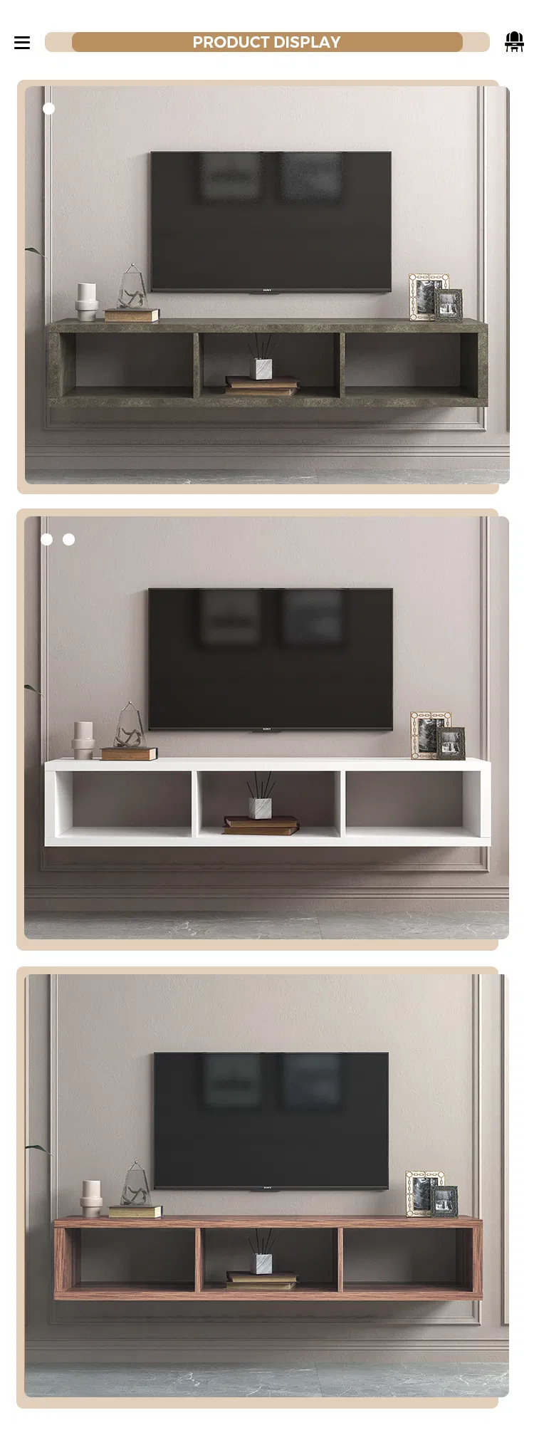 TV Stand Structure Display