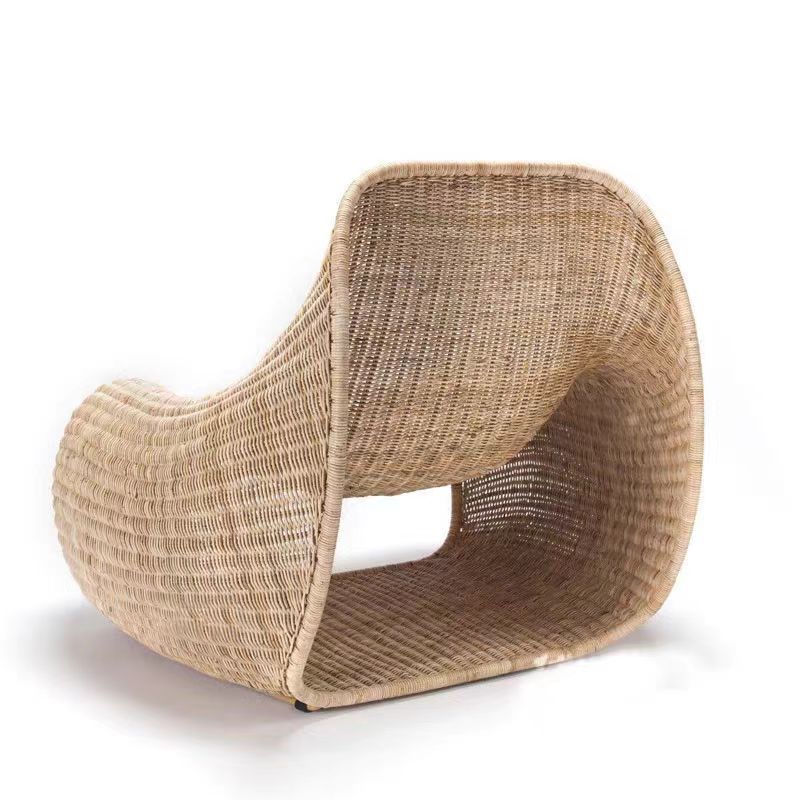 Outdoor Nordic Leisure Sofa Set Modern Design Metal Wicker Chair For Courtyard Garden Hotel Lounge By Nordic Rattan Furniture