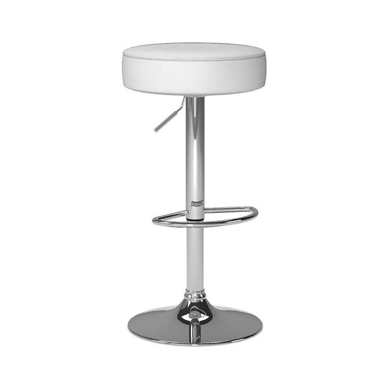 Round Adjustable Bar Stool for Island Kitchen Pub Home Restaurant Party