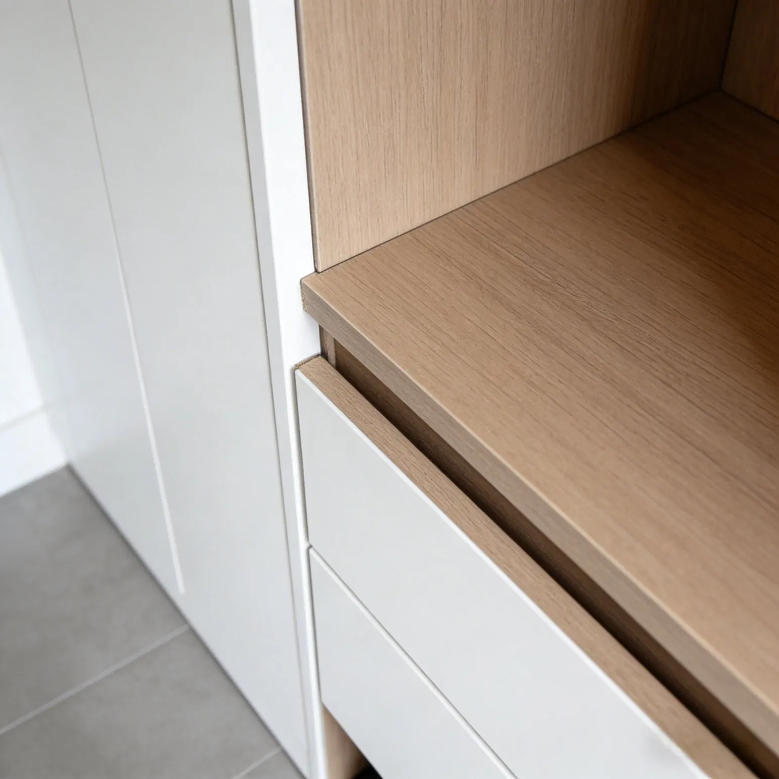 Modern Entryway Shoe Bench with Coat Rack and Storage Cabinet