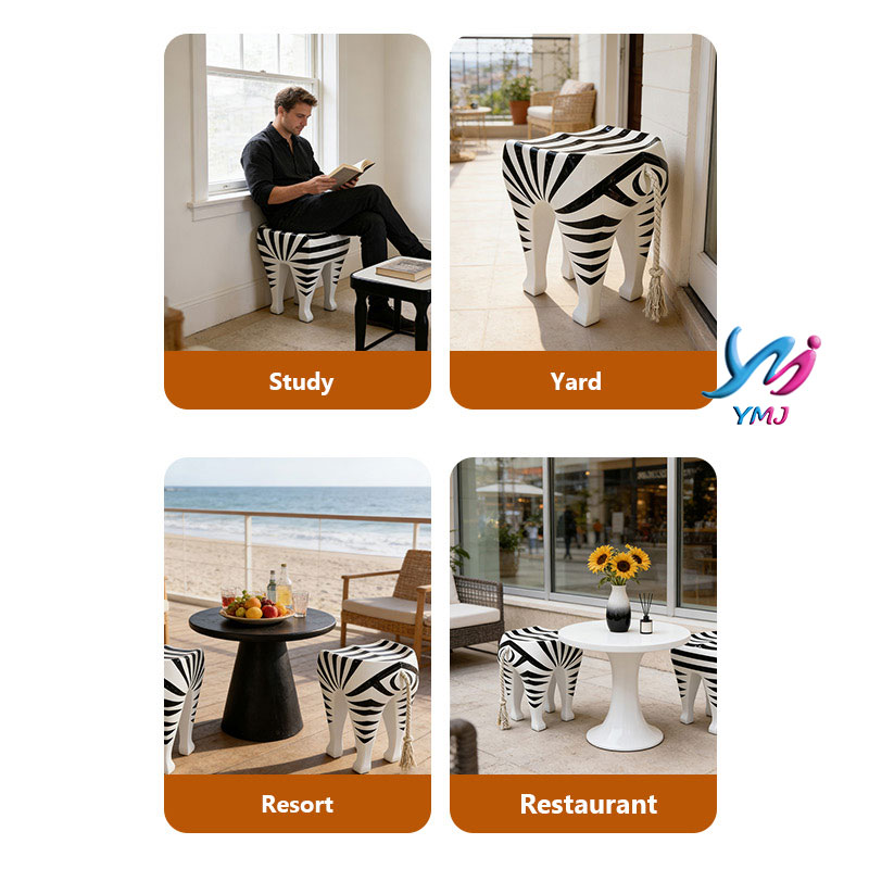 Black and White Zebra Pattern Detail