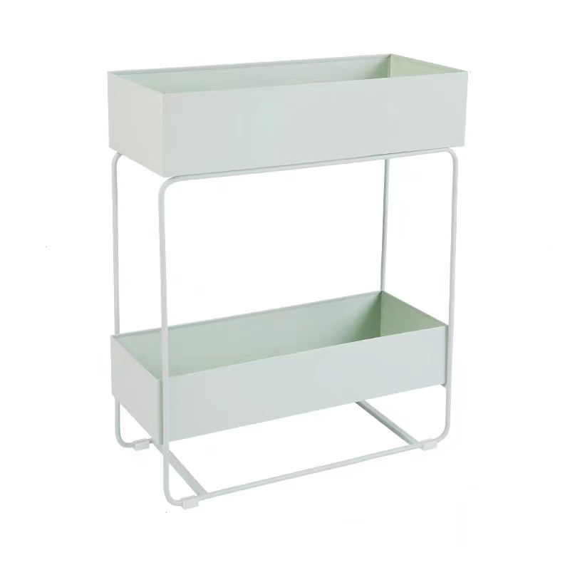 Modern Nordic Iron Bookshelf Display Stand for Home Decor
