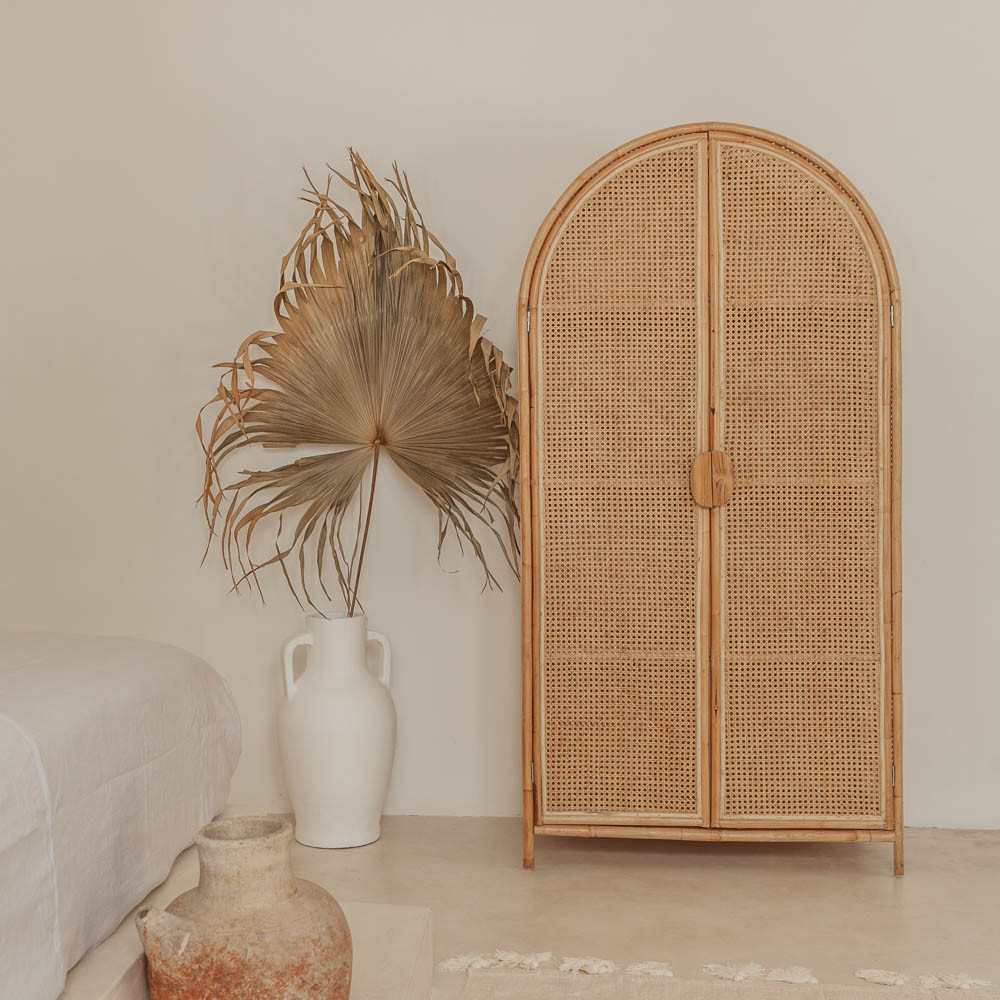 Rattan Cabinet View 1