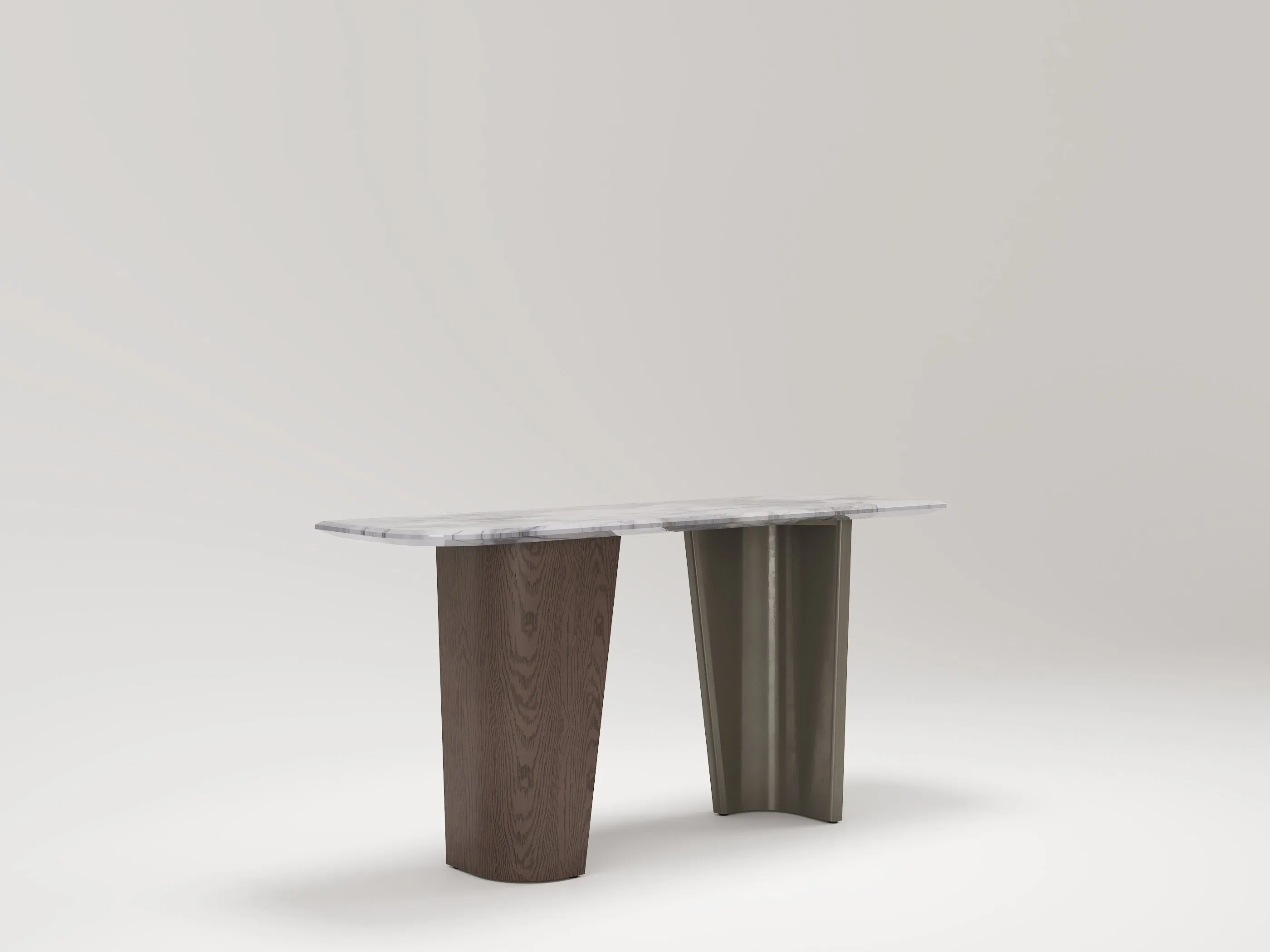 Living Room Luxury Hotel Wooden Marble Best Quality Designer Console Table