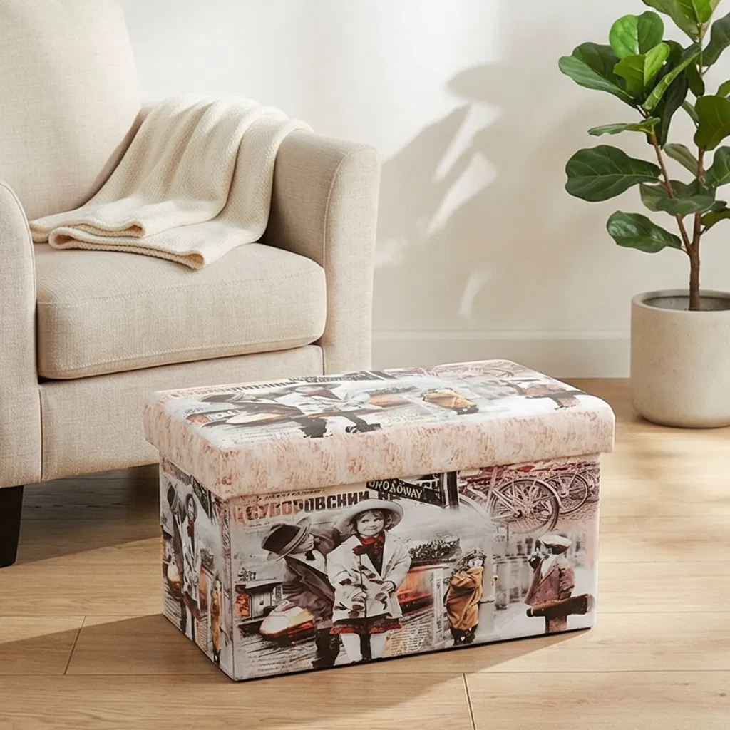 Ottoman Stool Pouf Item 1
