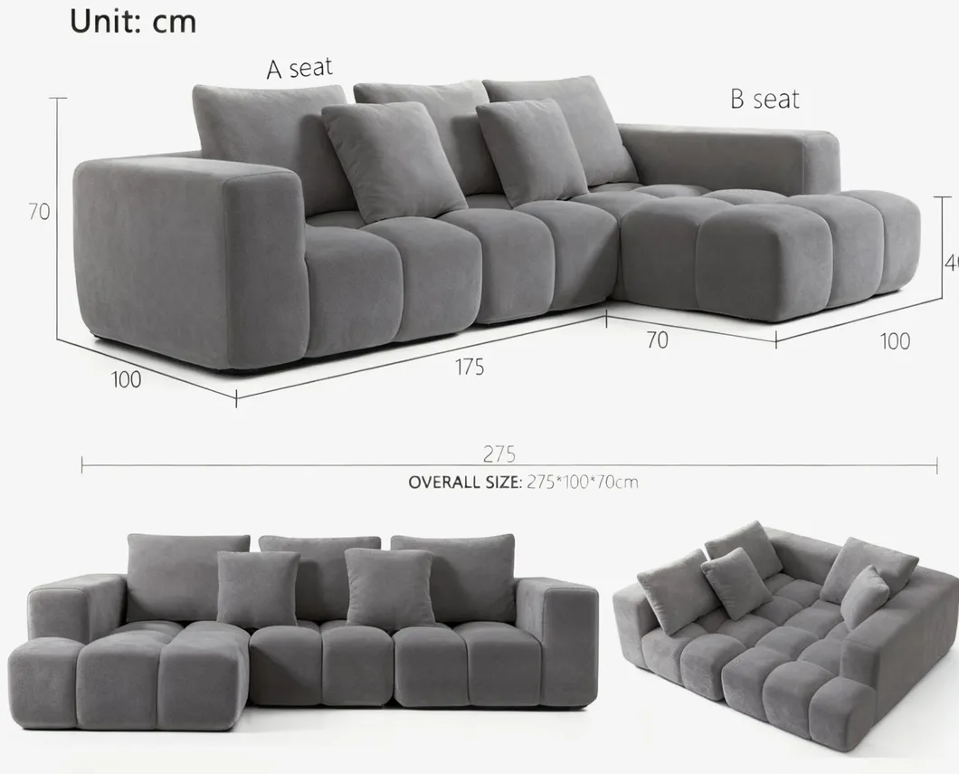 Modern Sofa Cushioning Detail
