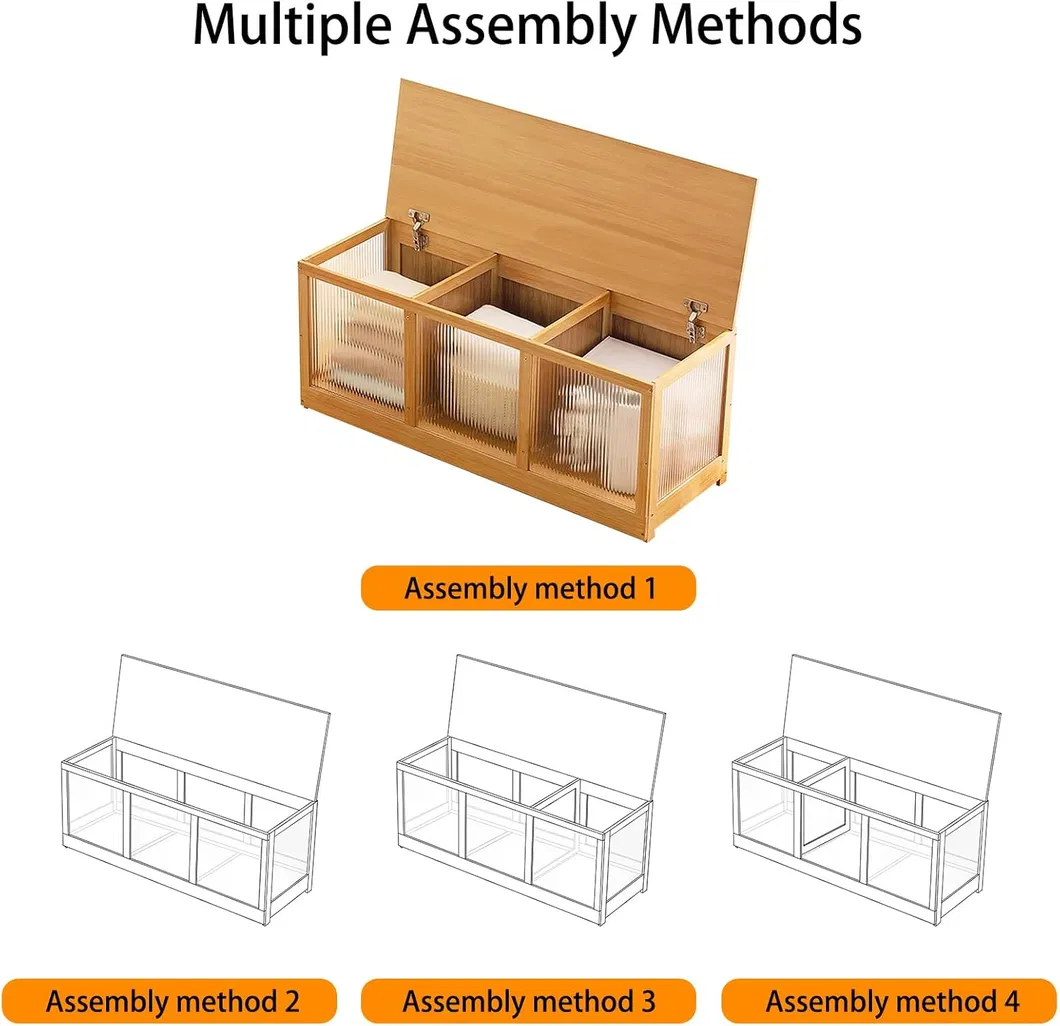 Large Storage Trunk space compartments
