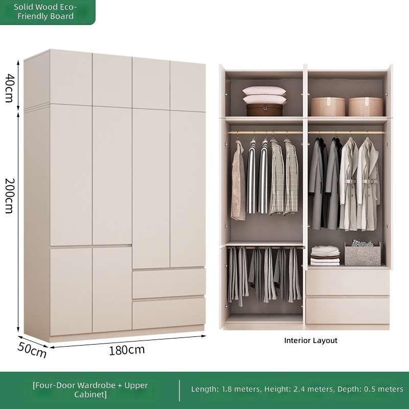 High-end Modern Bedroom Wardrobe Modular &amp; Freely Combinable Eco-Friendly &amp; Durable for Apartments Hotels Living Rooms &amp; Schools