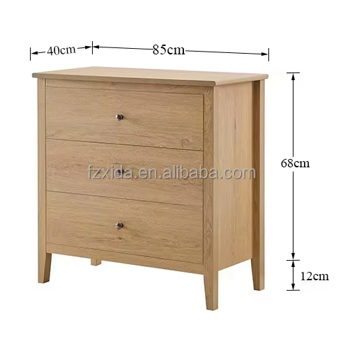 Modern Oversized Wood Dresser Chest Drawers Multi-Space Storage Cabinet for Home Villa Hotel Bedroom-for Living Room Furniture