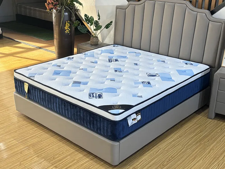 Luxury Vacuum Packed King Size Bed Memory Foam Pocket Spring Mattress Detail 1