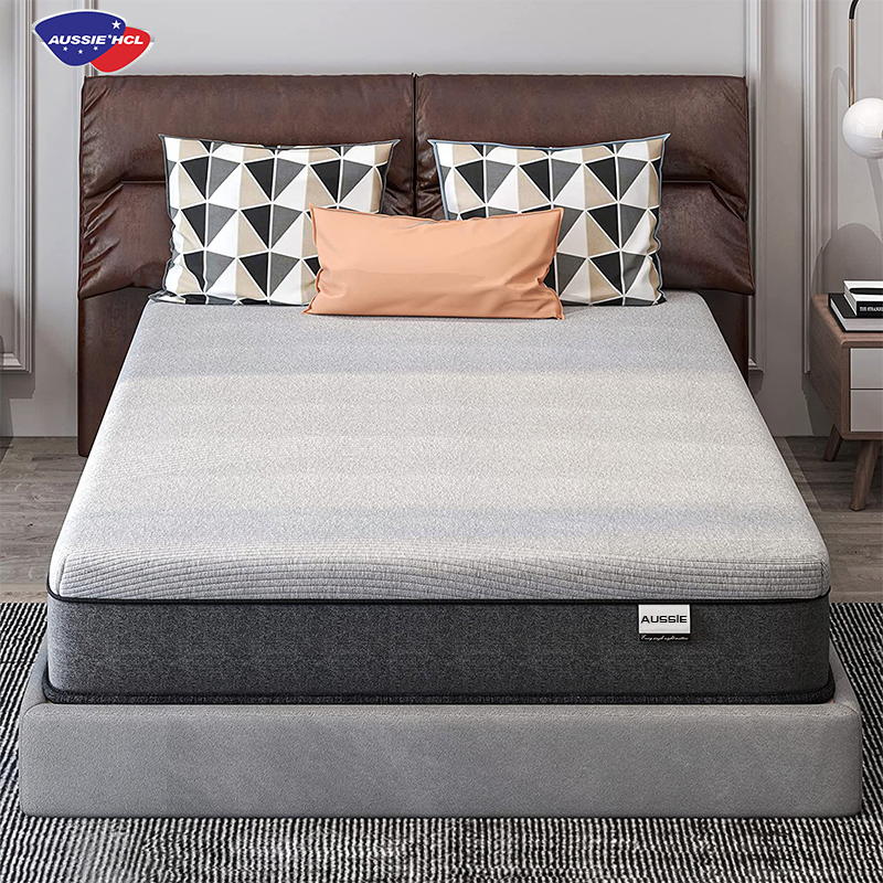 Modern Wholesale Home Hotel Furniture Pocket Spring Bed Mattress in Box Colchones Hybrid Gel Memory Foam Queen King Latex Foam Mattress