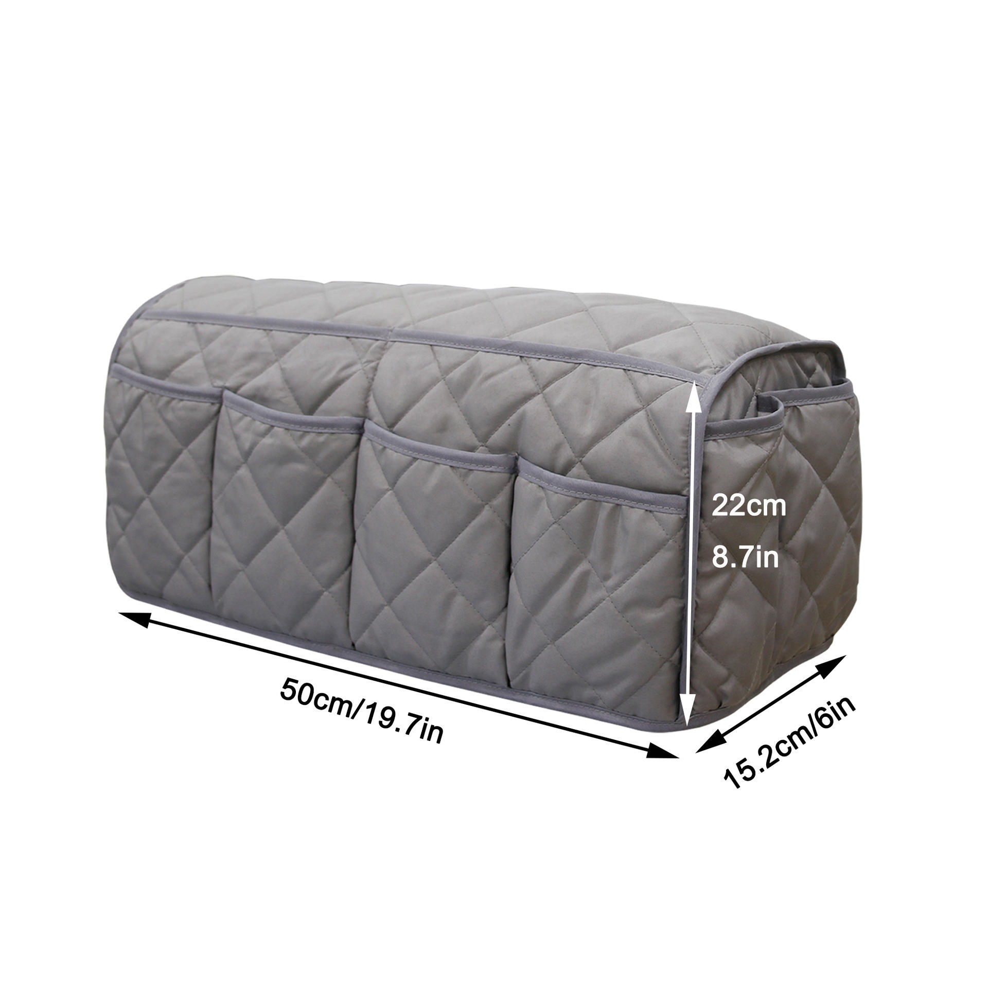Fabric Storage Ottoman Living Room Clutter Solution Easy Expandable Sofa Side Convenience Durable Organizer Lid Home Decoration